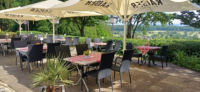 Terrasse mit Aussicht