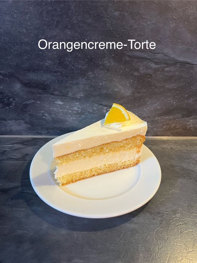 Orangencreme-Torte