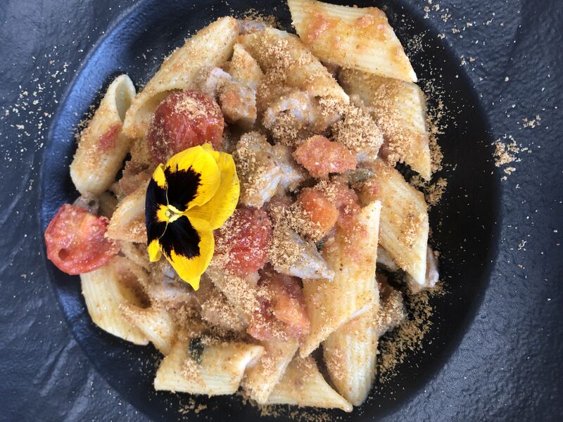 Pennoni al pesce spada alla siciliana 