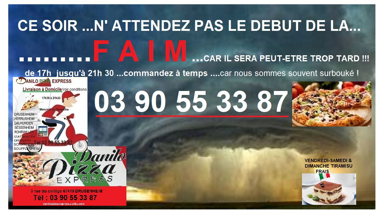 Prenez vous y à temps car nous sommes souvent archi-surbooké !!!