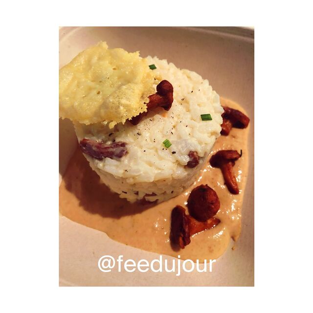 Risotto aux girolles