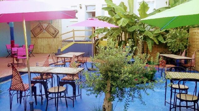 Jardin intérieur des jardins de majorelle