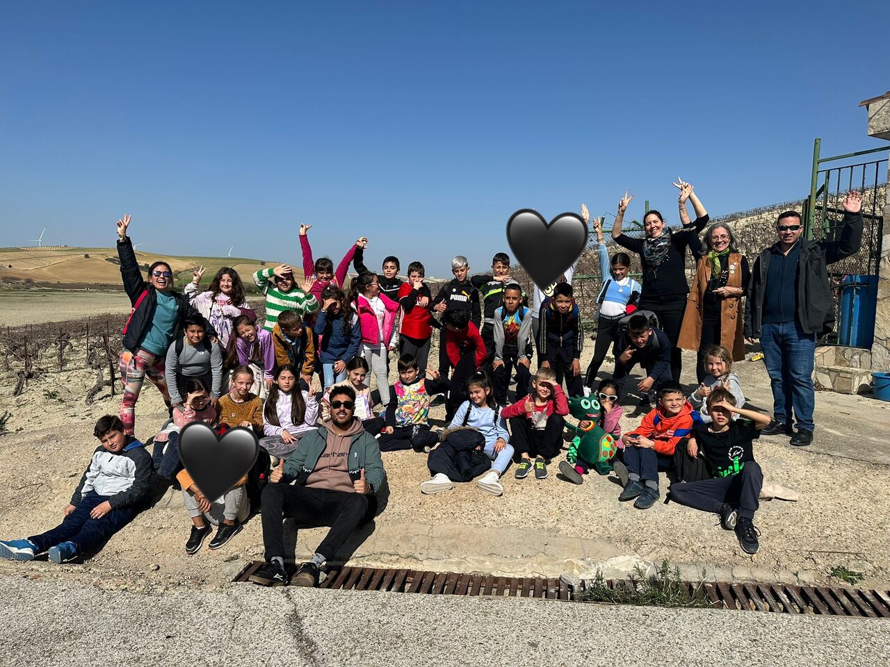 Talleres colegios en el viñedo