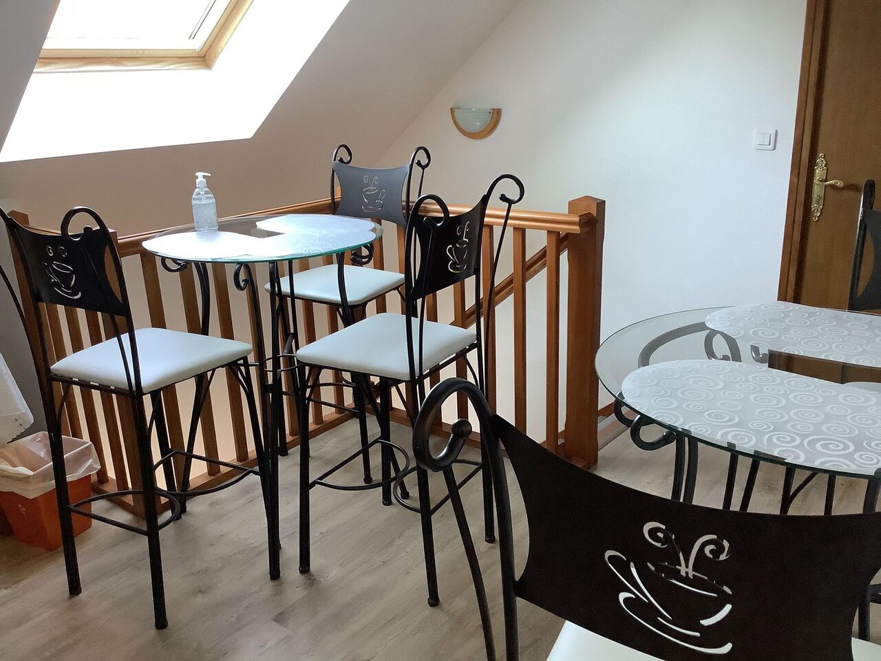 Coin petit déjeuner chambres