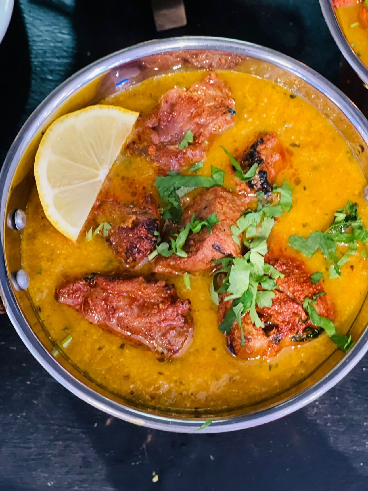 Agneau tikka masala