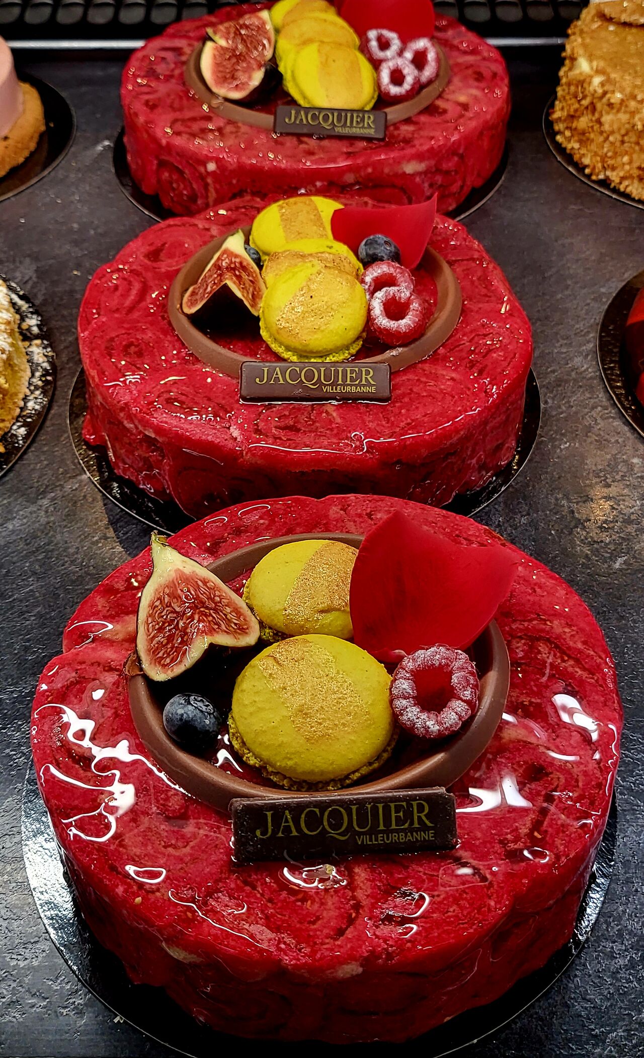 Bavarois aux framboises