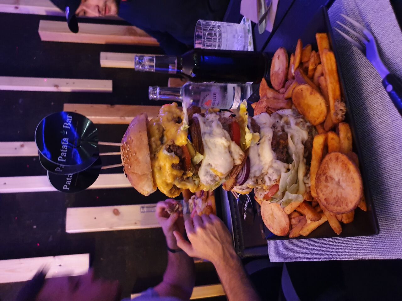 Patata- Chalenge 1kg Premium Rinderhack, nach bezwingen gratis 