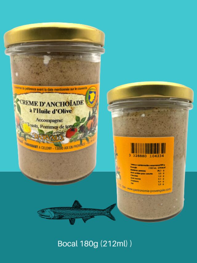 CRÈME D'ANCHOIADE - 180g (212ml)