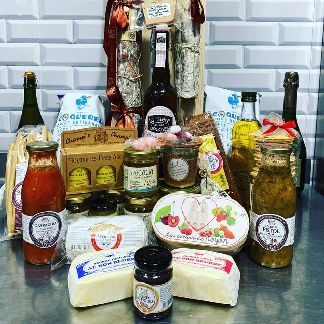 Notre gamme d'épicerie fine pour d'éventuel panier garni