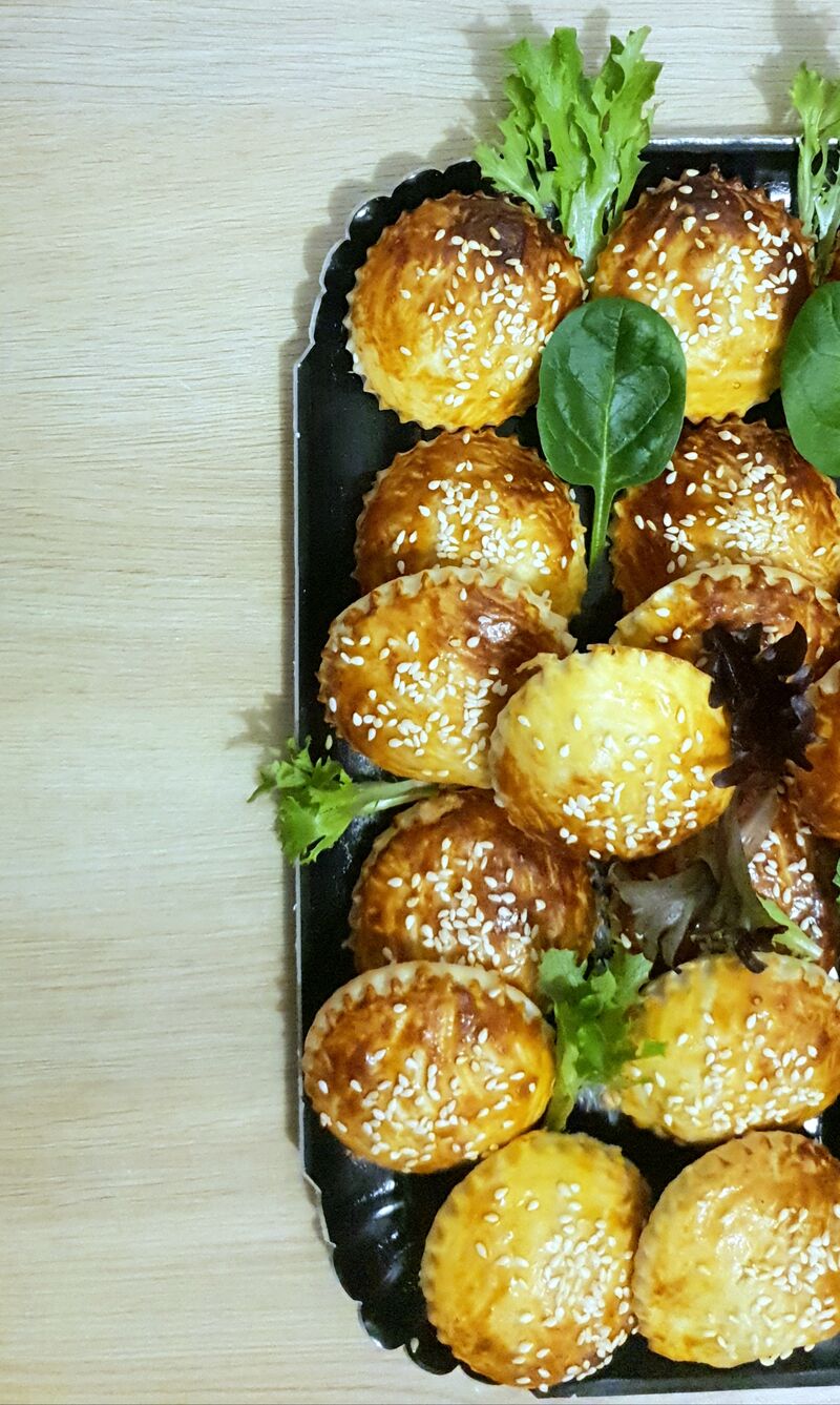 Patés salés ( chaussons Antillais)