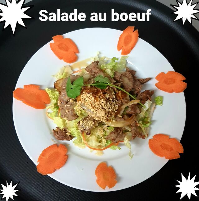 Salade au bœuf 