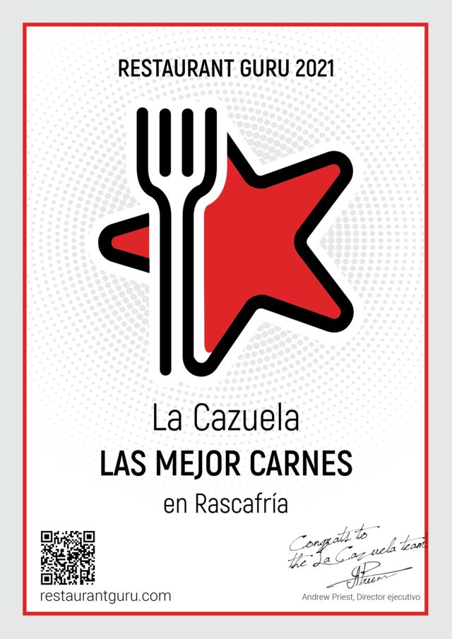 Carne de nuestra Sierra de Guadarrama a la PARRILLA