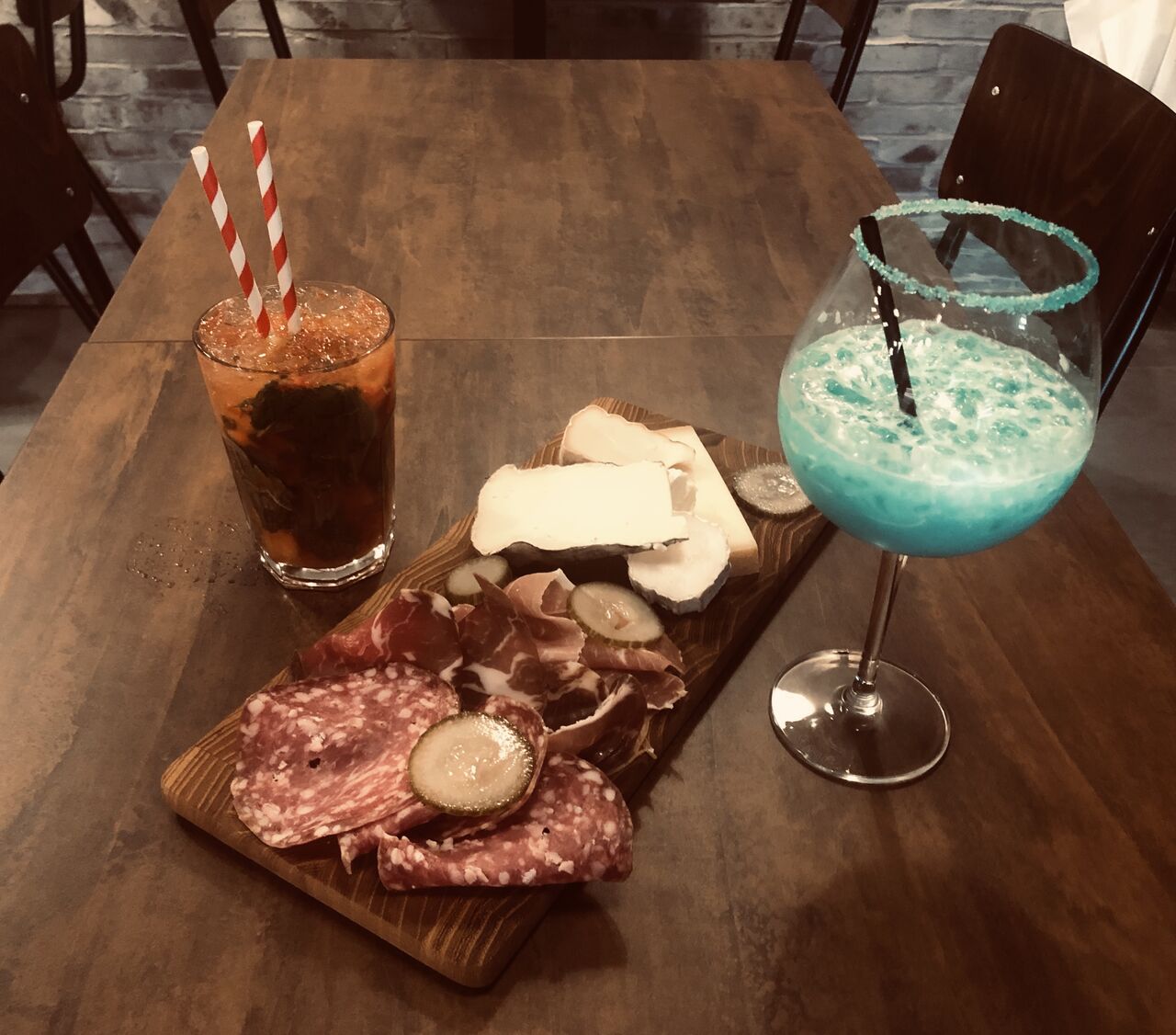 #Mojito framboises #Planche mixte #Coco givré 