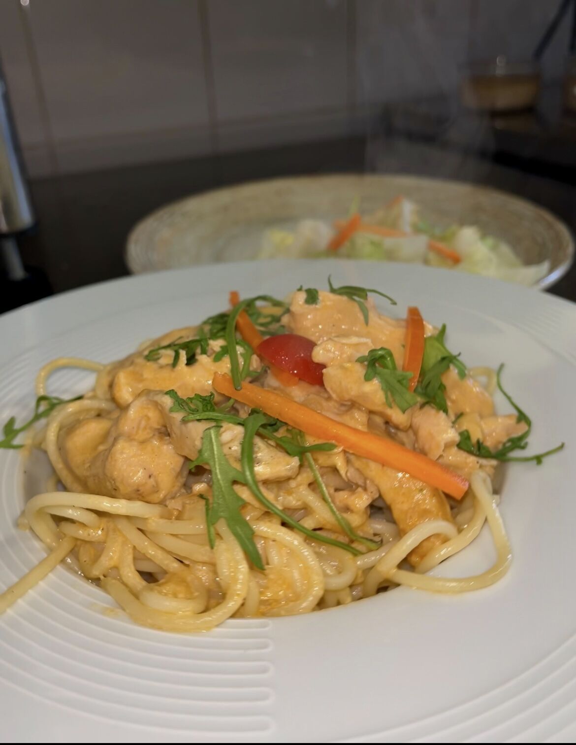 Poulet à la crème