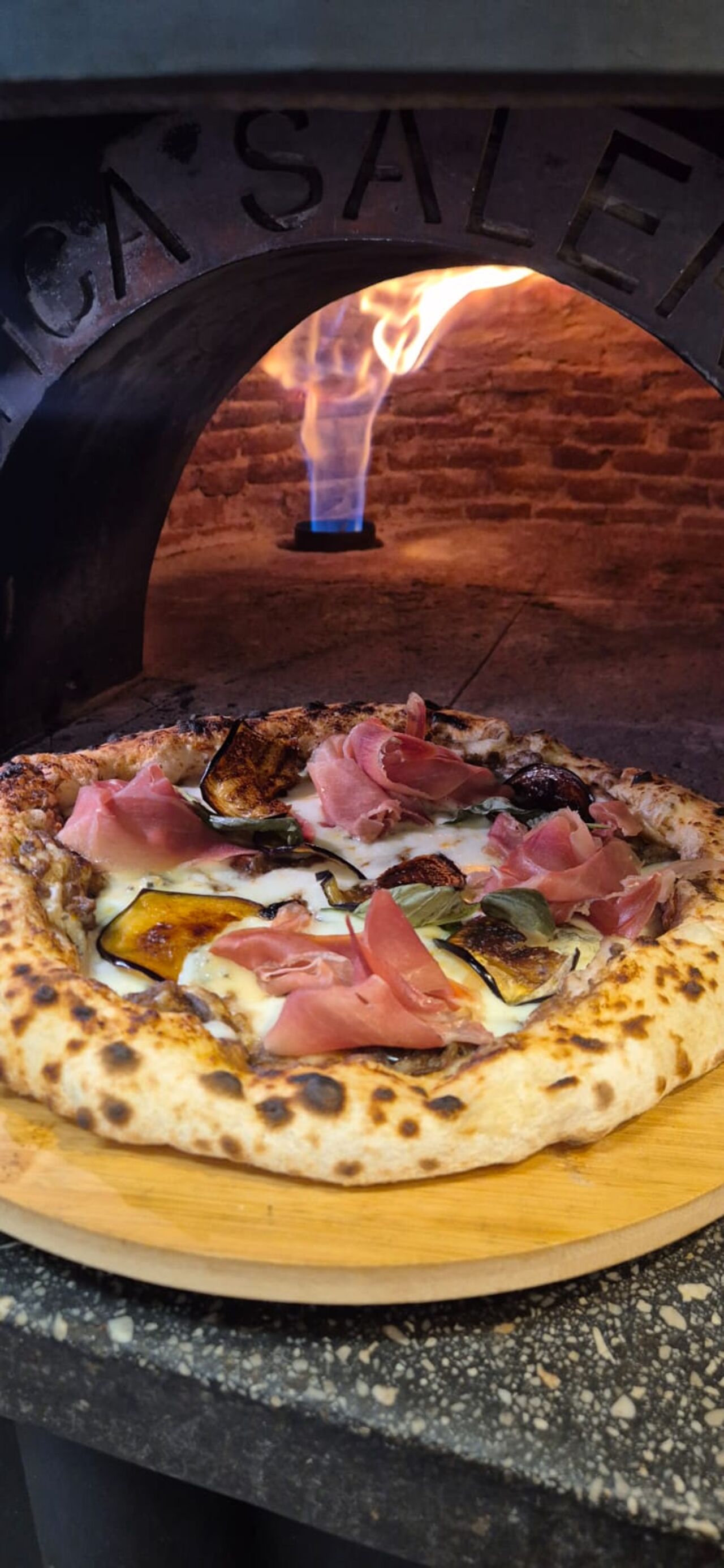 La pizza du mois " Melanzana"🍆