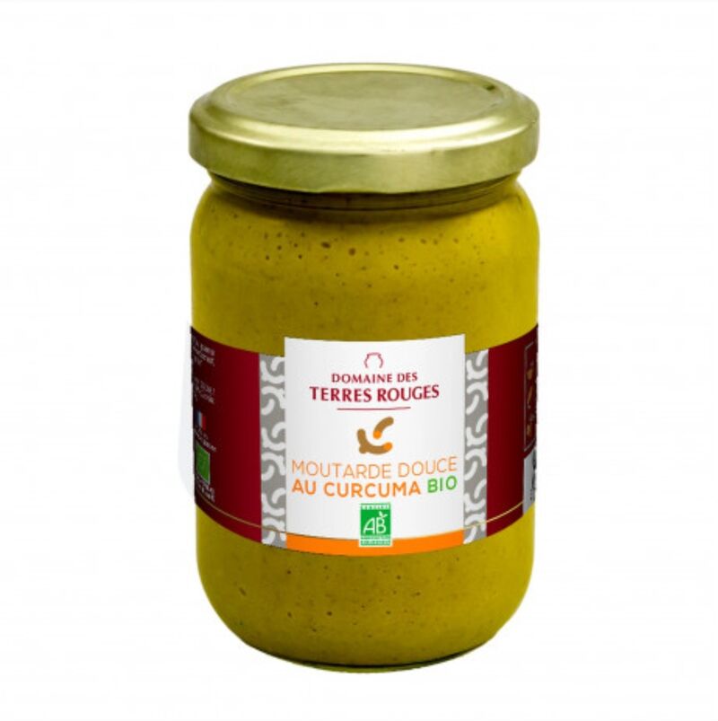 Moutarde douce au curcuma - 2,95€
