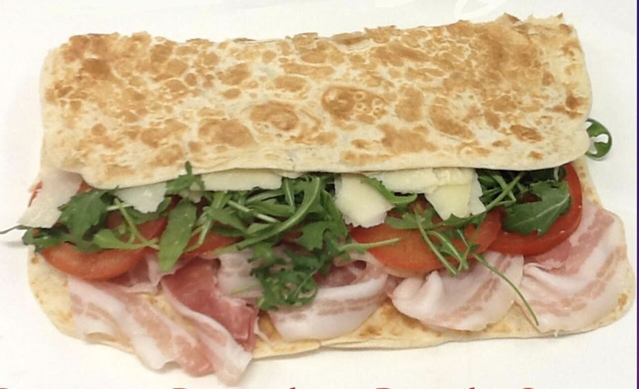 Piadina con Pancetta