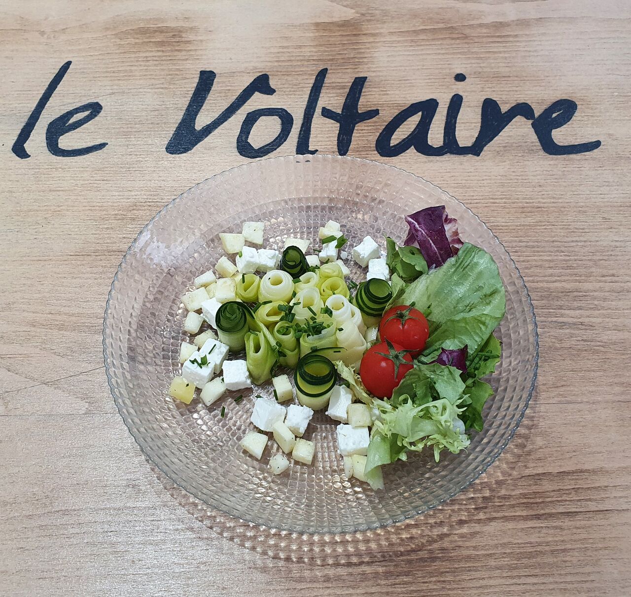 Entrée du jour : Rouleaux de courgette à la feta