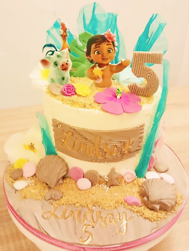 Gâteau thème Vaiana/Moana