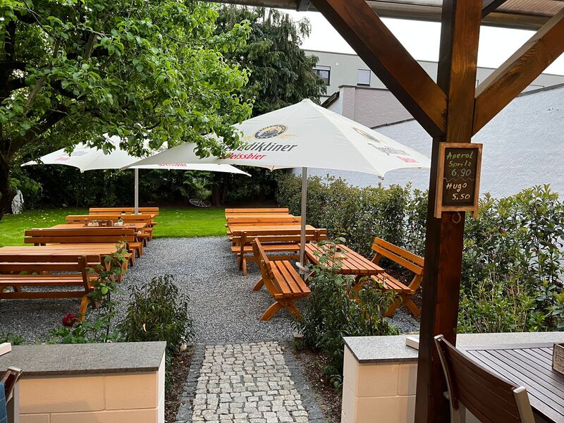 Unser schöner Sommergarten.