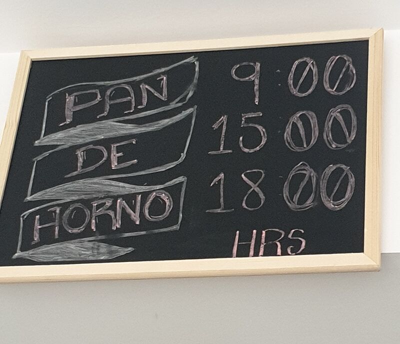 Nuestro pan directo del horno recién hecho,,