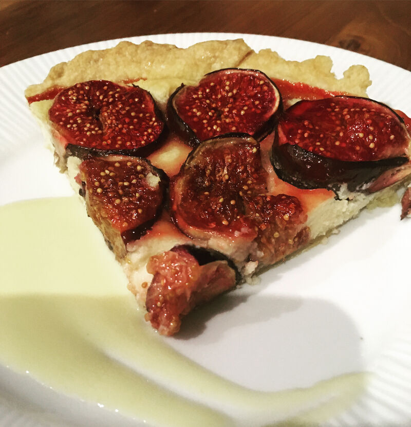 Tarte aux figues