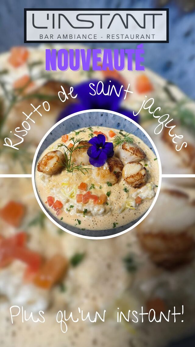 Risotto de Saint Jacques