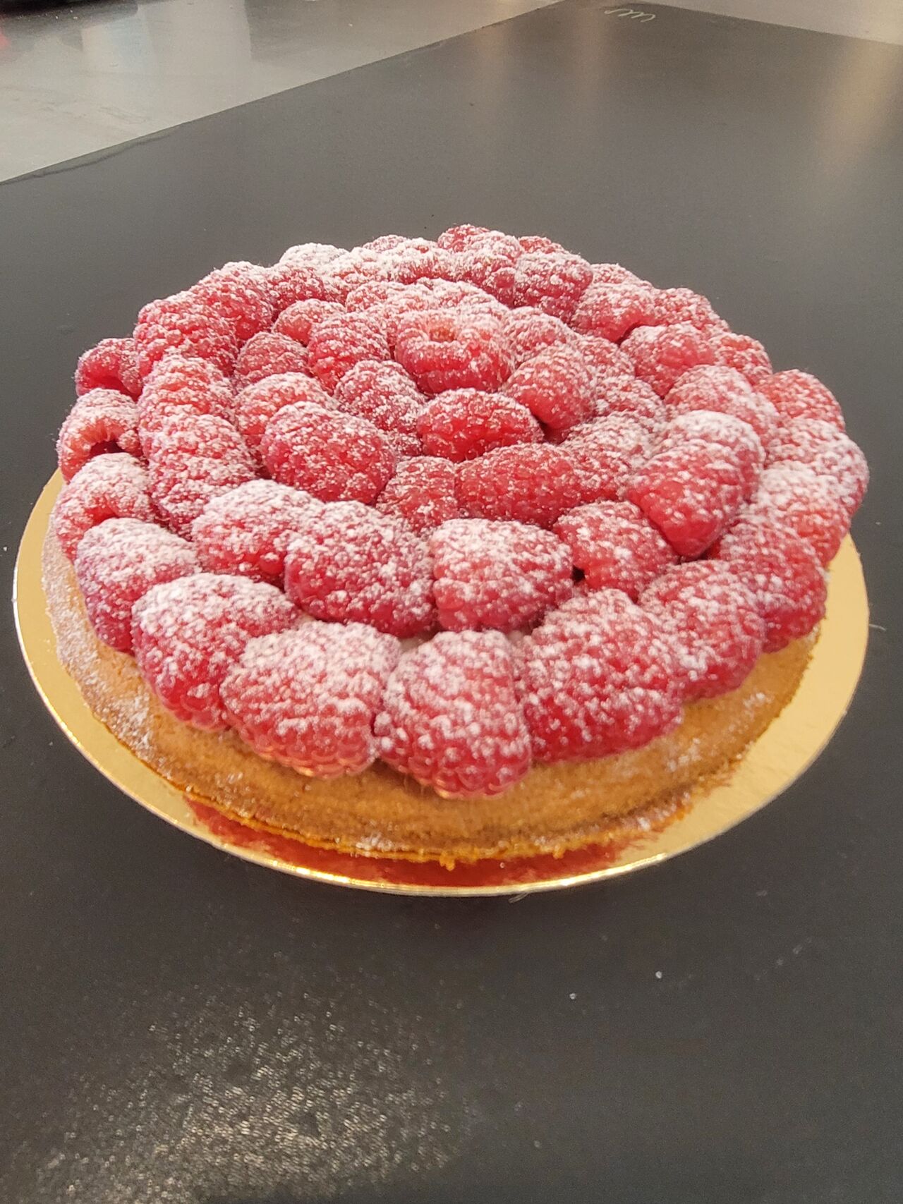 LA TARTE FRAMBOISES 6 personnes