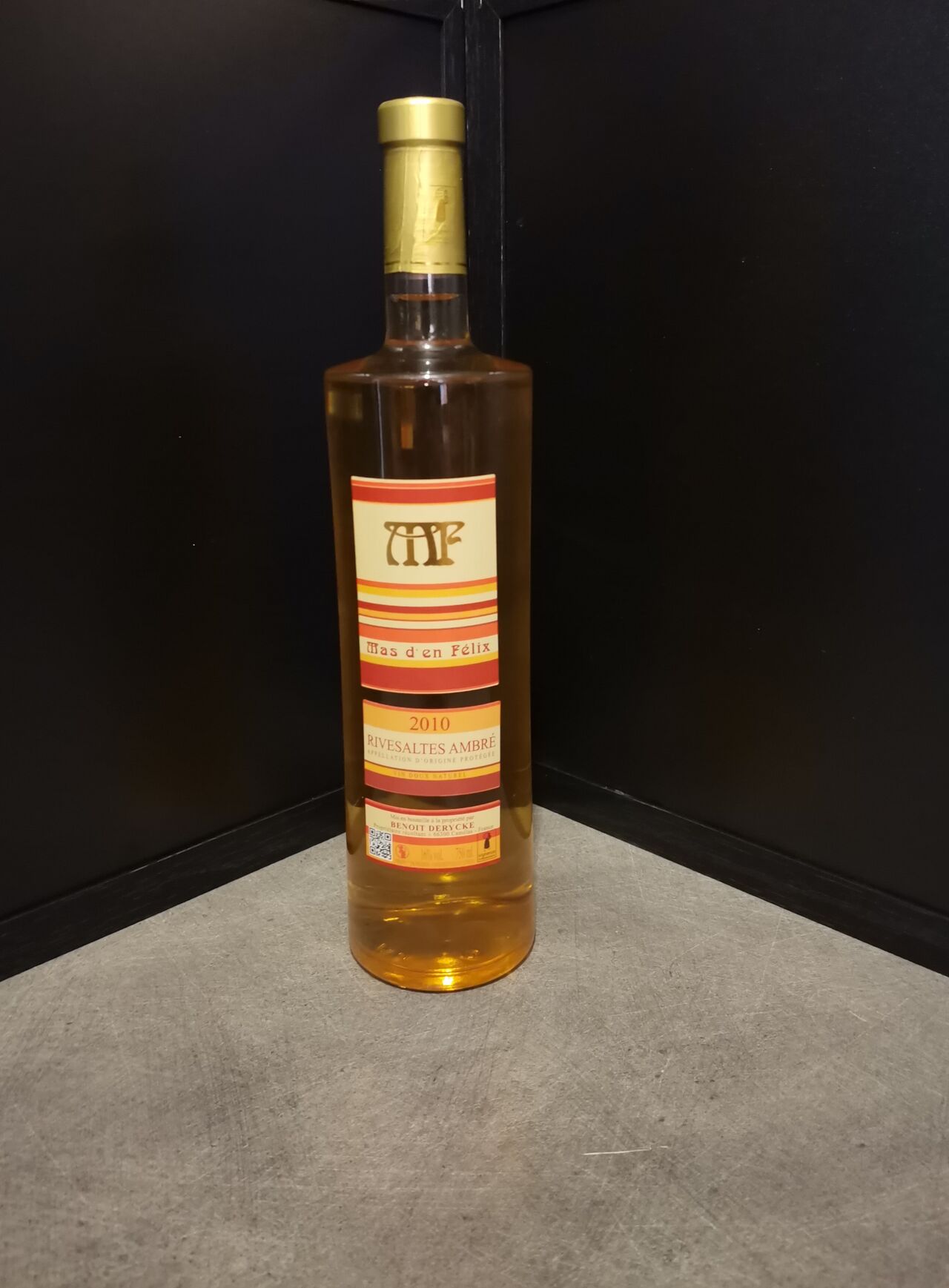 Domaine Mas d'en Félix = Rivesaltes ambré 2010=23.90€ 