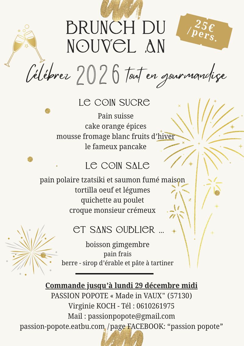 BRUNCH NOUVEL AN 2026