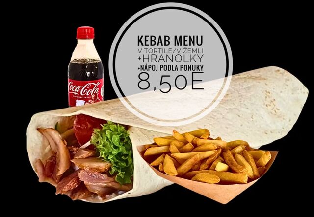 Kebab Menu Tortila