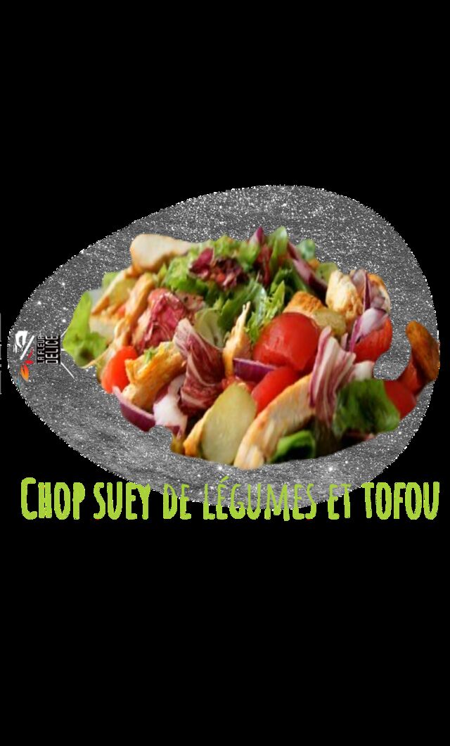 shop suey légumes croquants ,sautés au wok avec sa sauce huitre et soja 