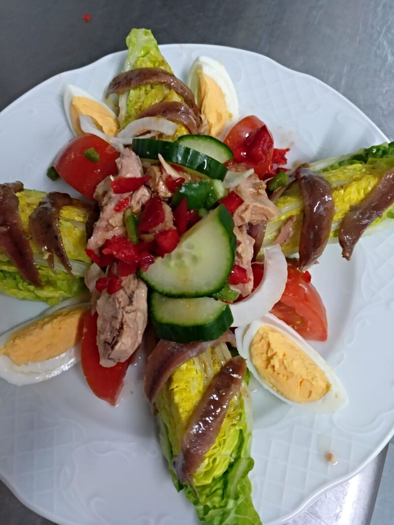 Ensalada de Cogollos de Tudela