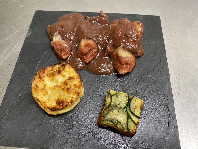 Filet de Cailles aux Figues