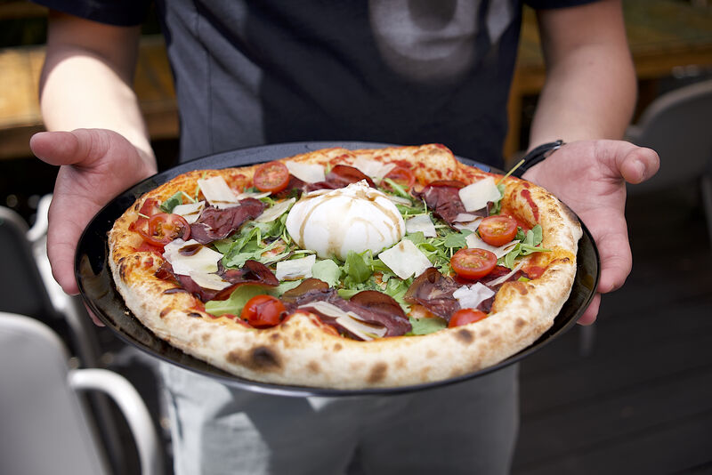 Pizza burrata Aïoli 15,90€