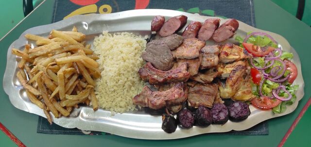 Grillade mixte : un festin portugais