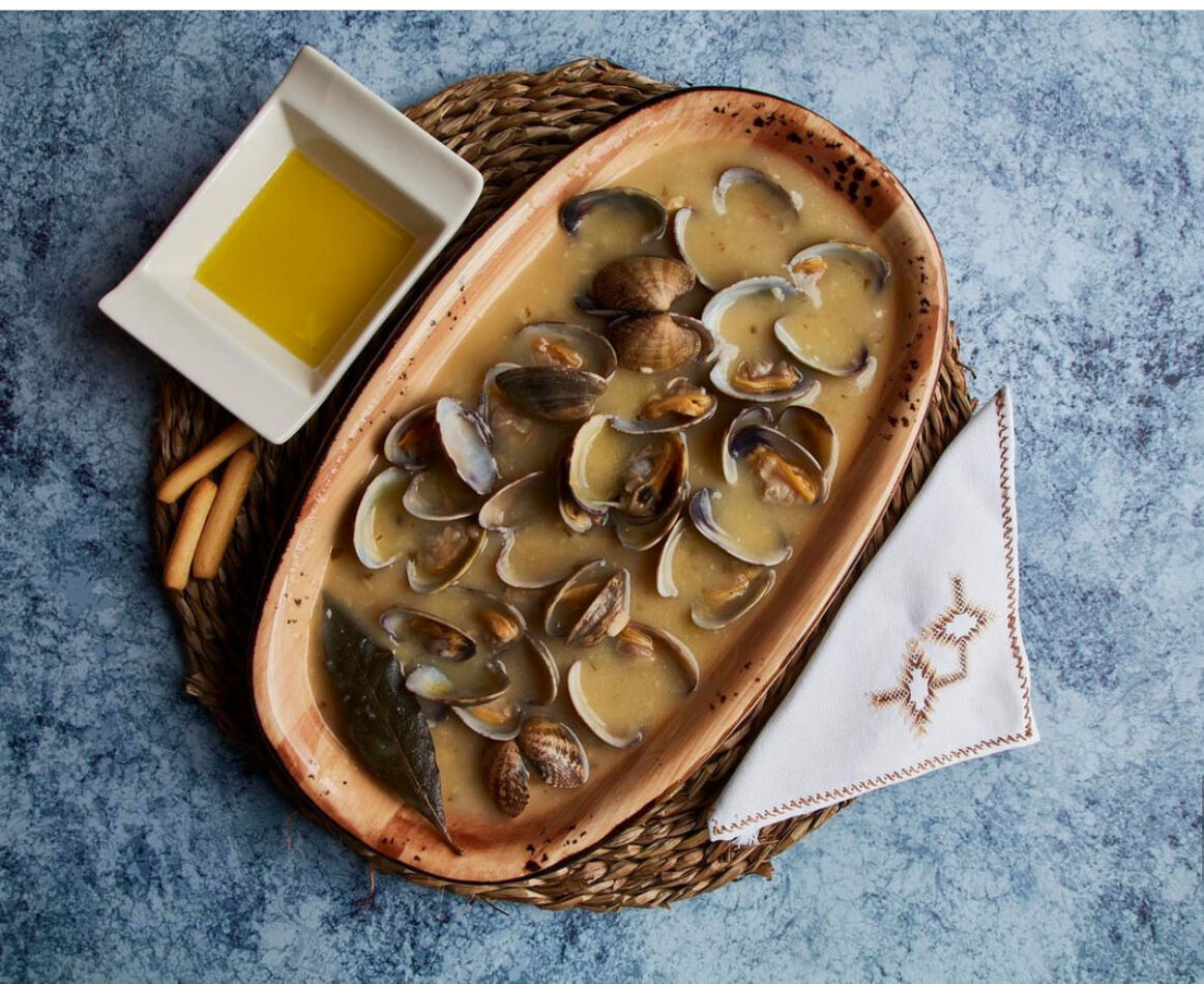 Almejas de corral a la Marinera