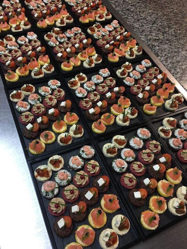 Les petits fours salés