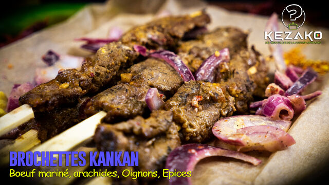 Brochettes Kankan Boeuf