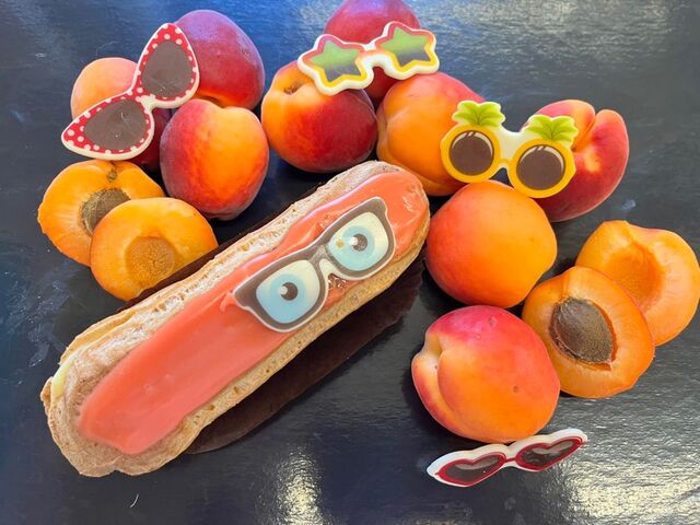 Compoté d’abricot, Crème pâtissière à la marmelade d’abricot!