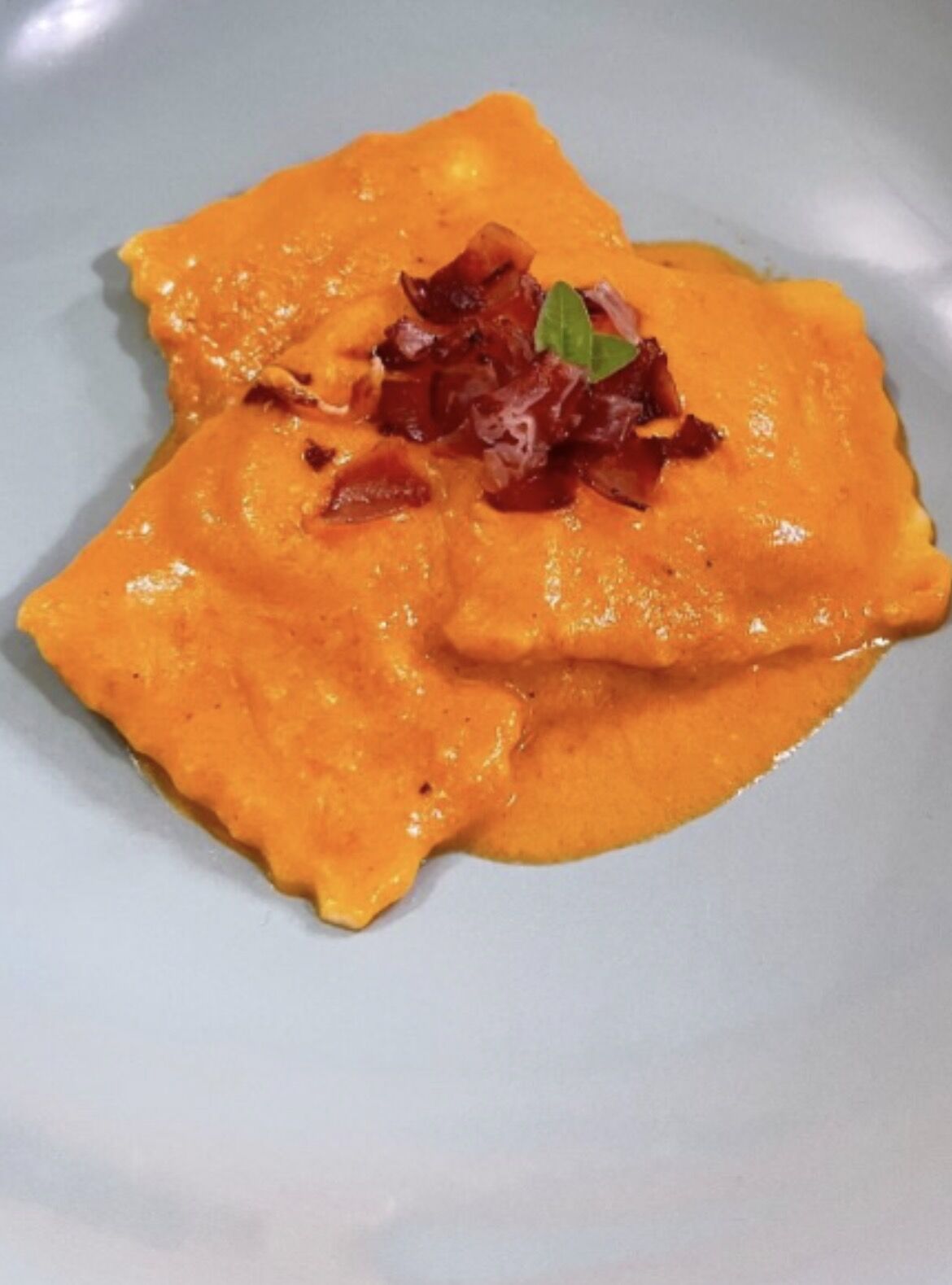 Ravioli allo zafferano 