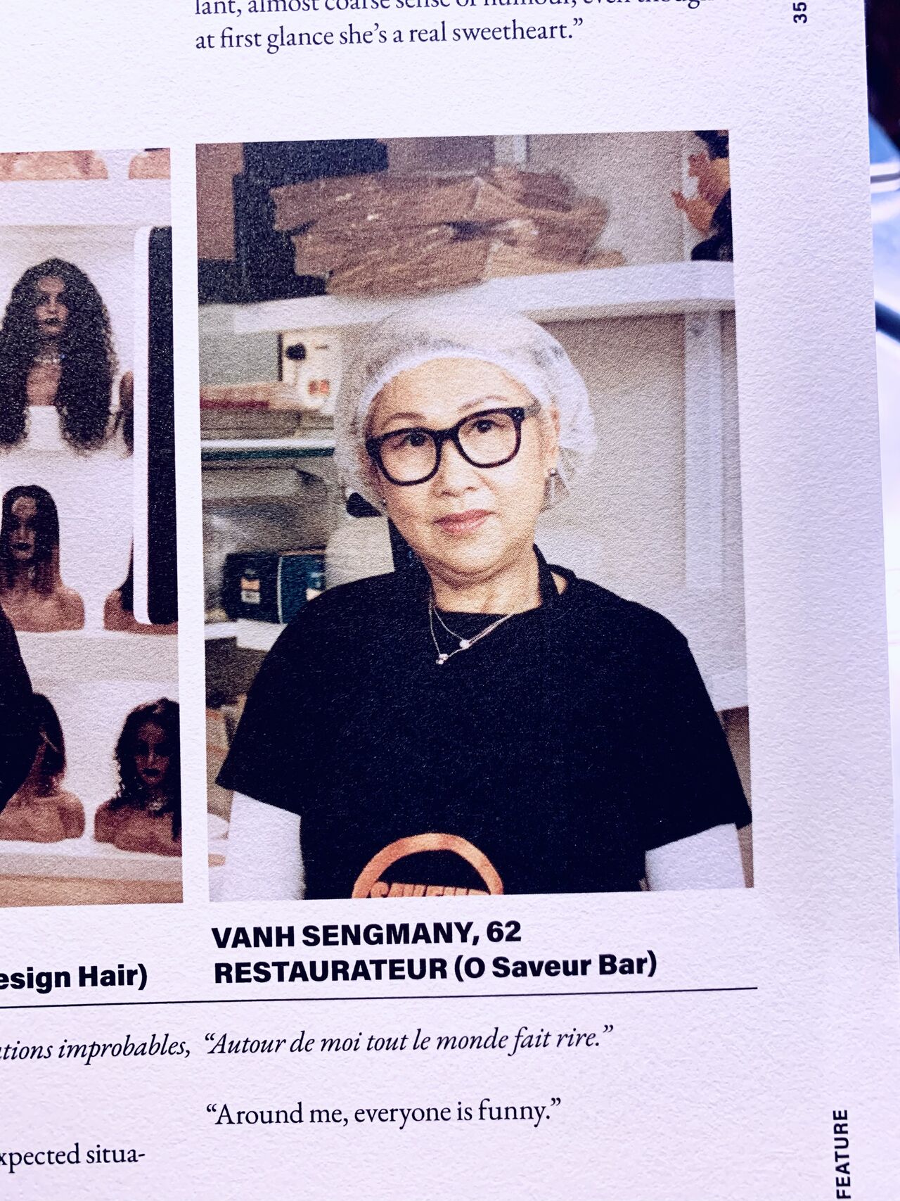 Vanh Phene repérée par le magazine Love
