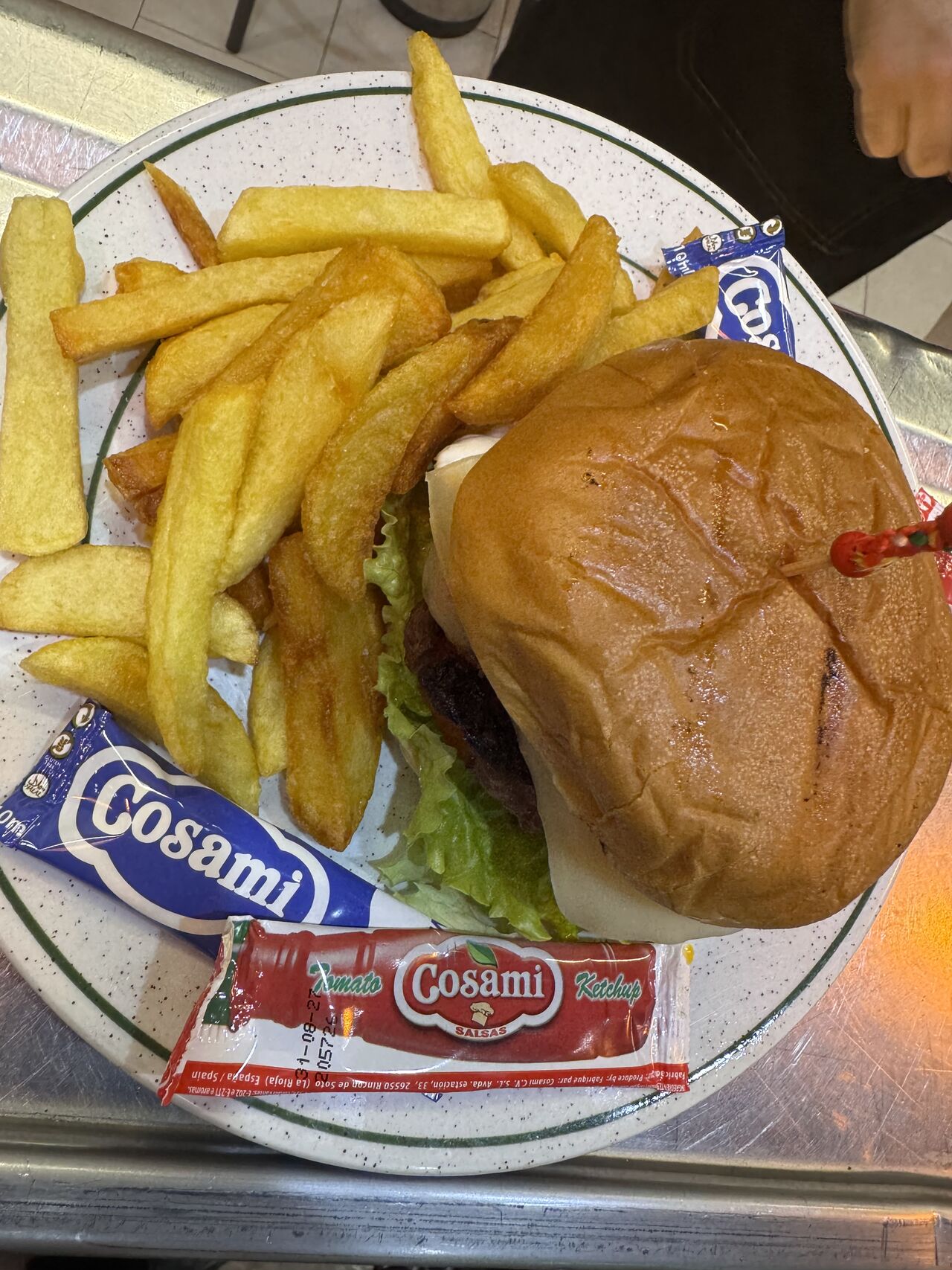 Hamburguesa de vaca 