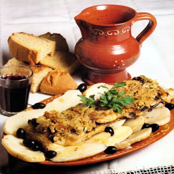 Bacalhau à margarida da praça