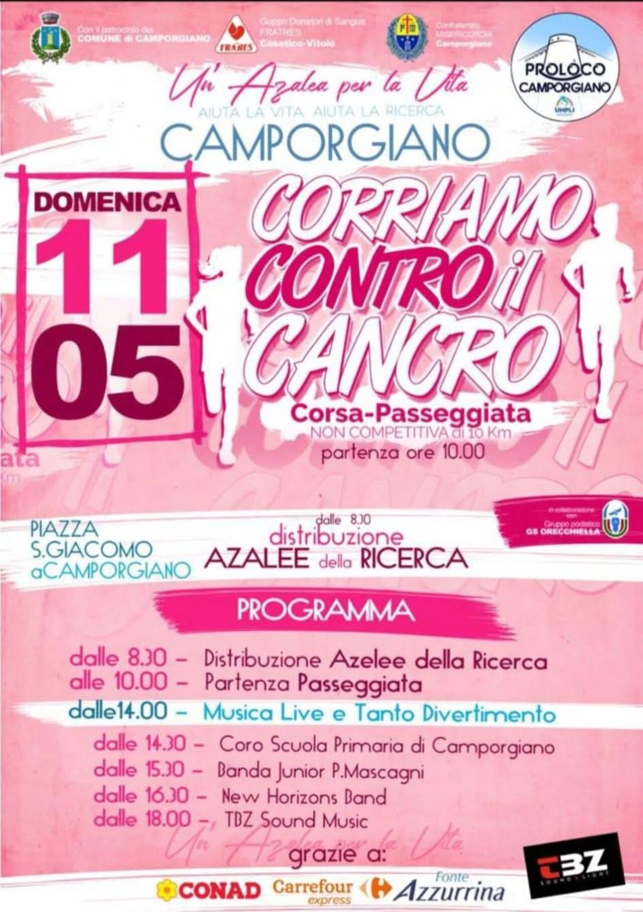 CORRIAMO CONTRO IL CANCRO