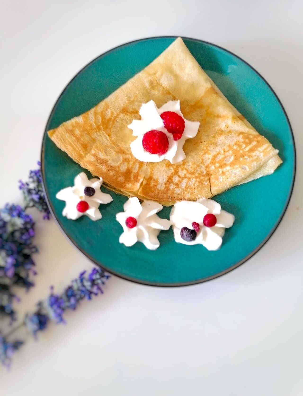 Crêpe aux fruits rouges