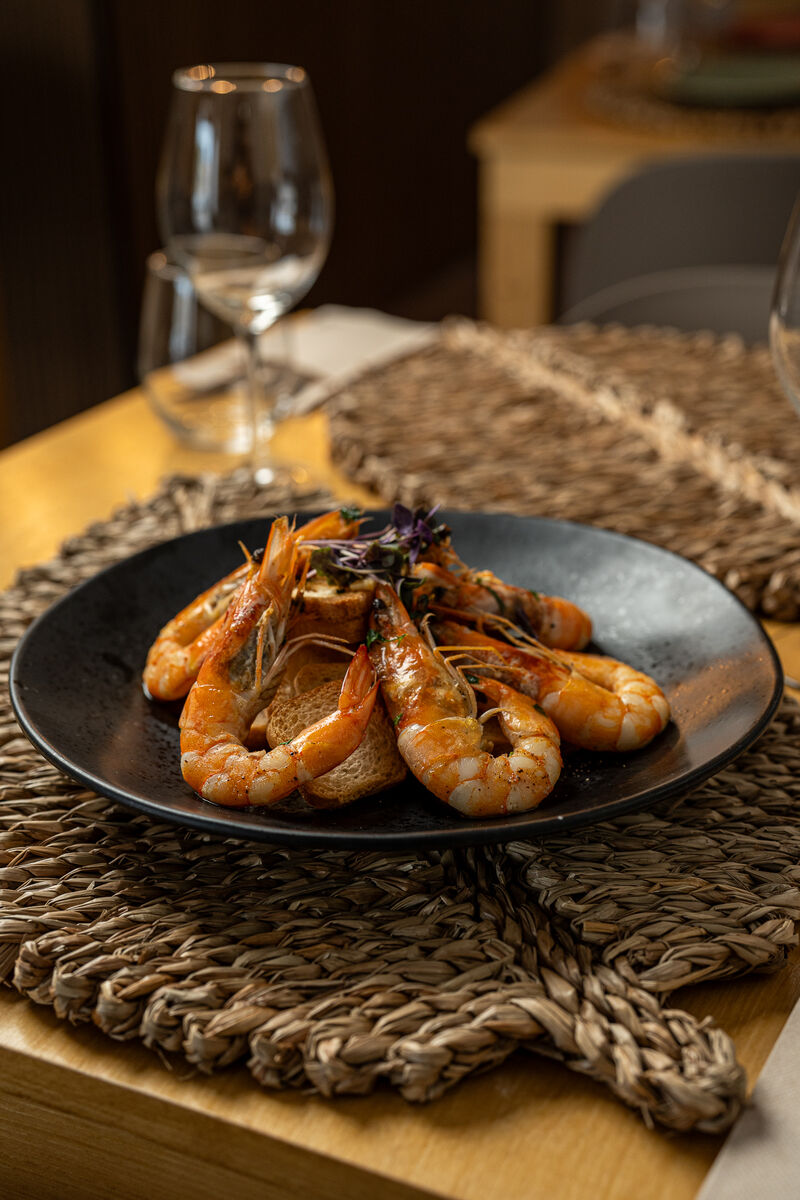 Gambas Flamejadas à Taberna