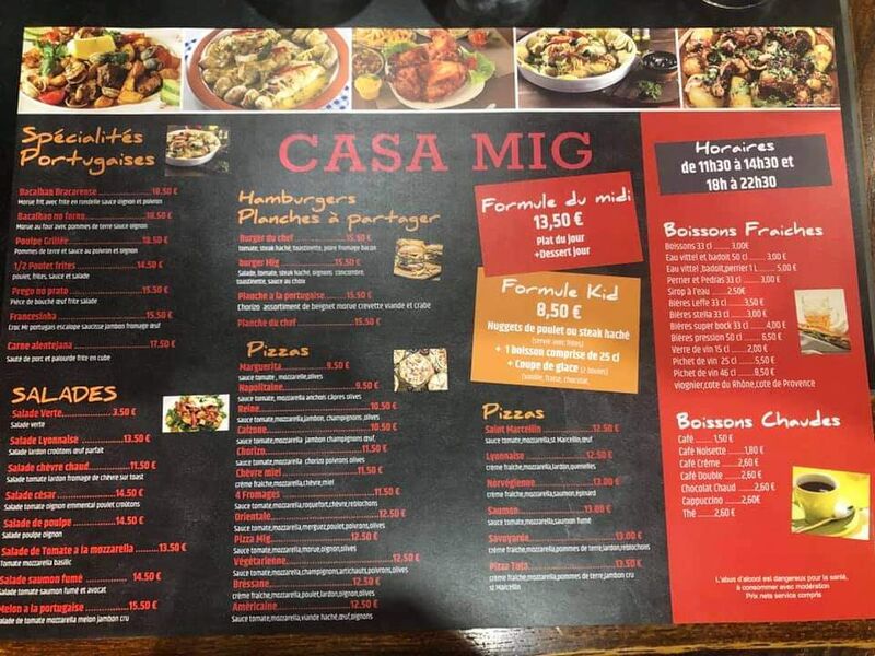 Objet: continuité restauration Casa Mig Craponne 7/7jours
Chers clients,
Suite aux nouvelles mesures annoncées le jeudi 28 oc