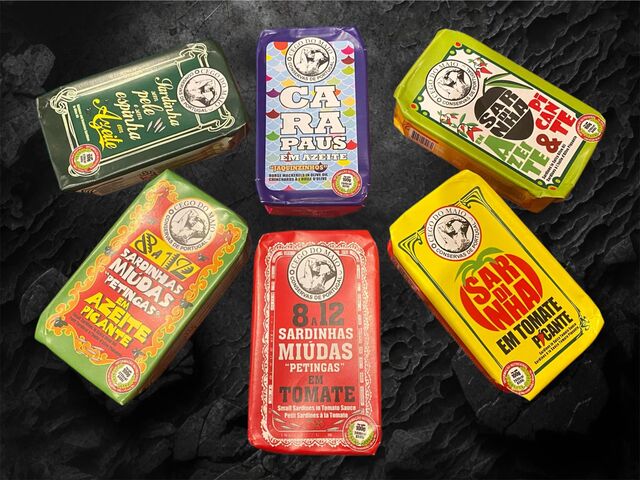 Conservas 100% Portuguesas, para comer no restaurante, para levar para oferecer ou de recordação 