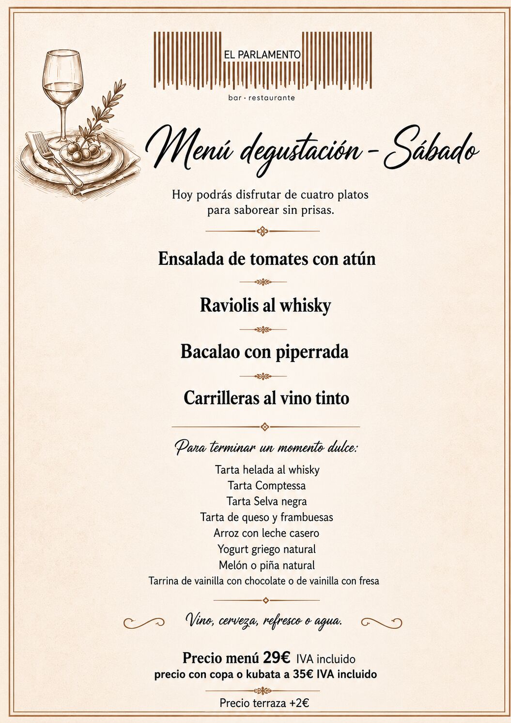 Menú Sábado 22.0526